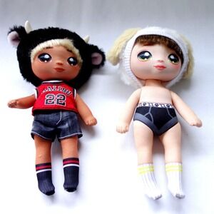 Na Na Na Surprise Doll Tommy Toro and Michael Manchester Dolls 7"